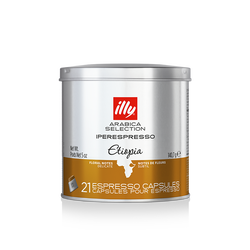 Café illy Cápsula iperEspresso Arabica Selection Etiópia - 21 un