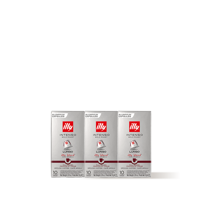 Set di 3 Caffè in capsule compatibili INTENSO lungo