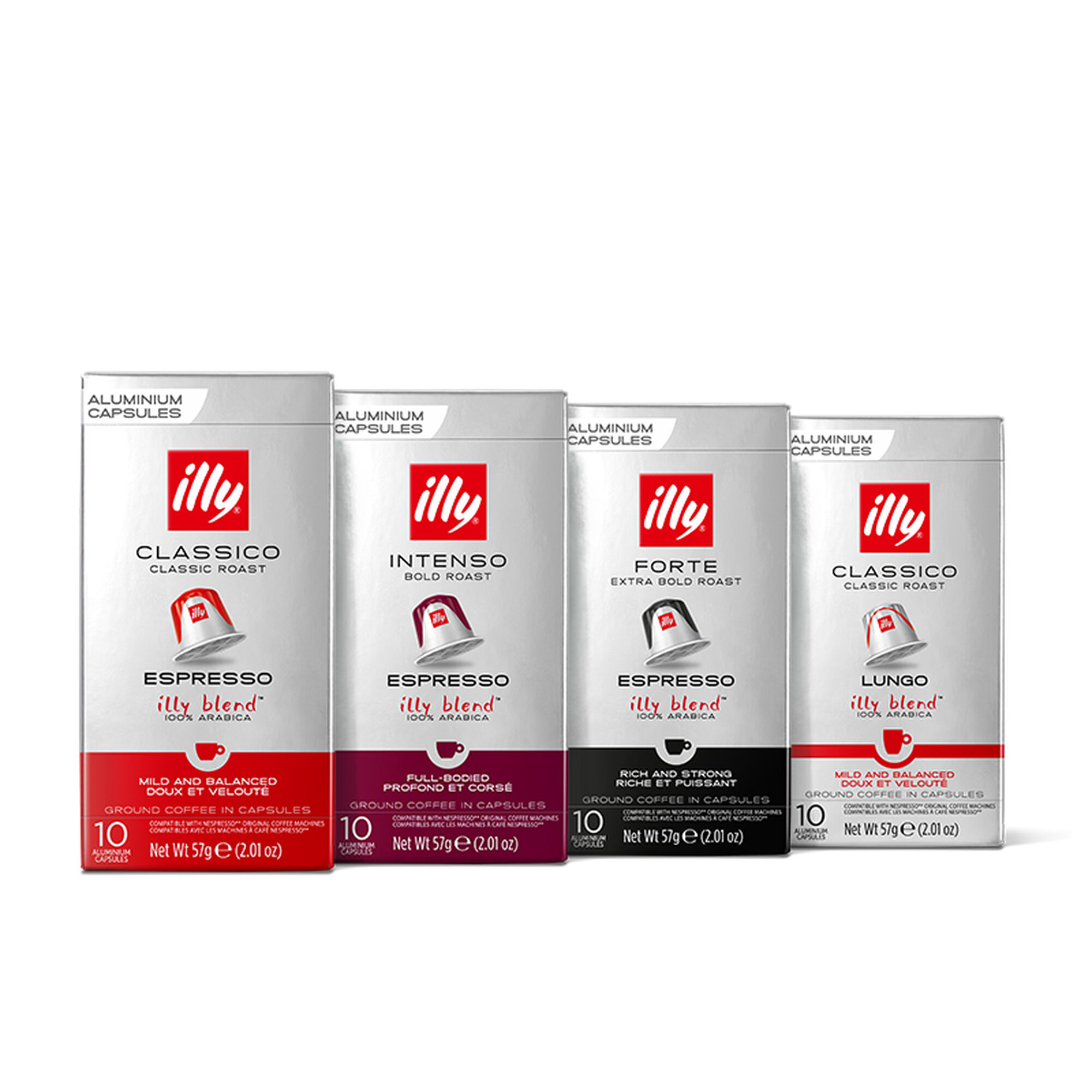 Kaffee Probierset Kompatible Kaffeekapseln Illy Shop