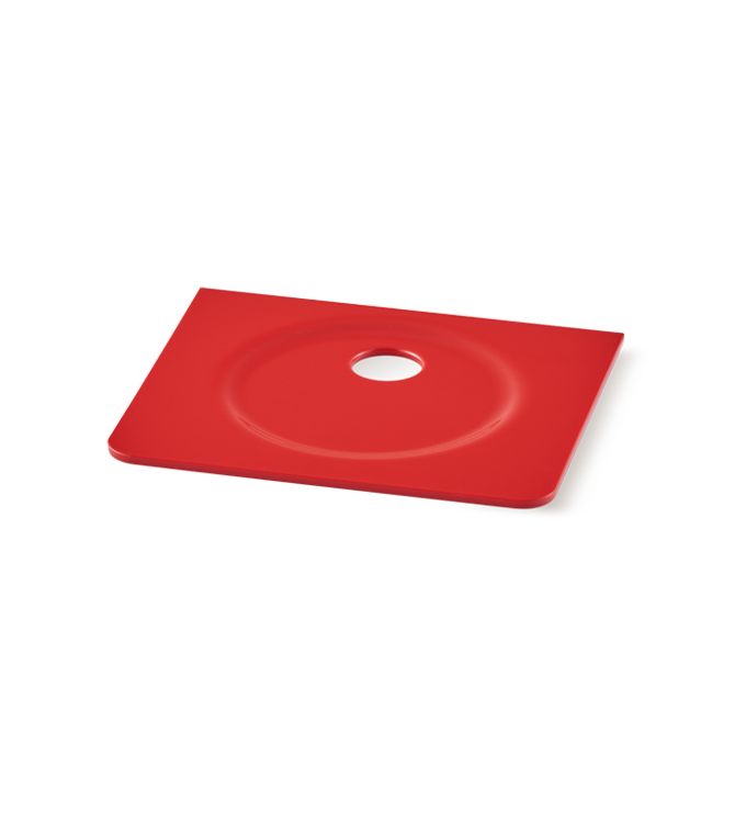 Red cup holder for the Iperespresso Y3 coffee machine mod. 643