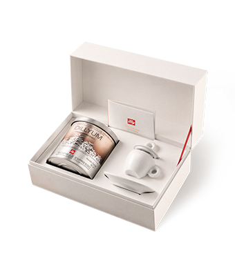 Kit Idillyum: 21&nbsp;c&aacute;psulas, taza de espresso y folleto