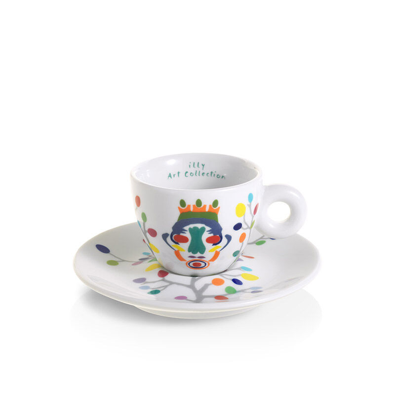 Tasses à espresso signées Pascale Marthine Tayou - Coffret 6 tasses