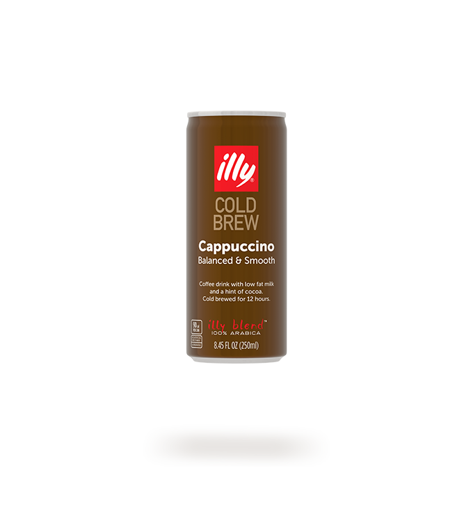 Cold Brew Cappuccino Coffee - illy Ready to Drink - 12 Pack