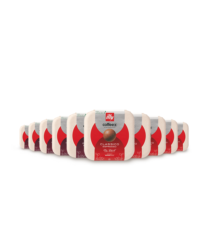 Macchina da caff&egrave; CoffeeB con 10 confezioni da 9 sfere di caff&egrave; a scelta image number 1