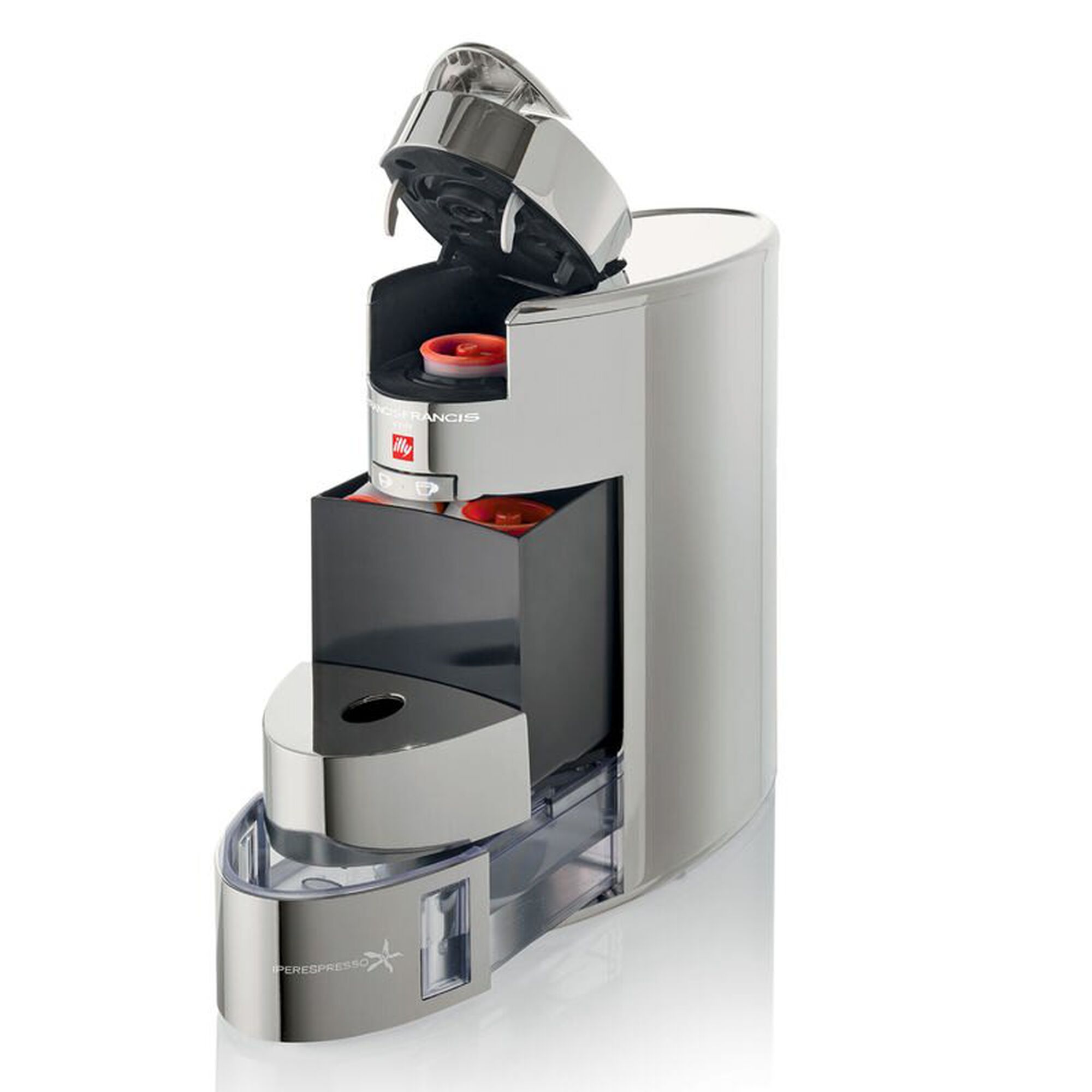 X9 iperEspresso Chrome Espresso Capsule Machine illy