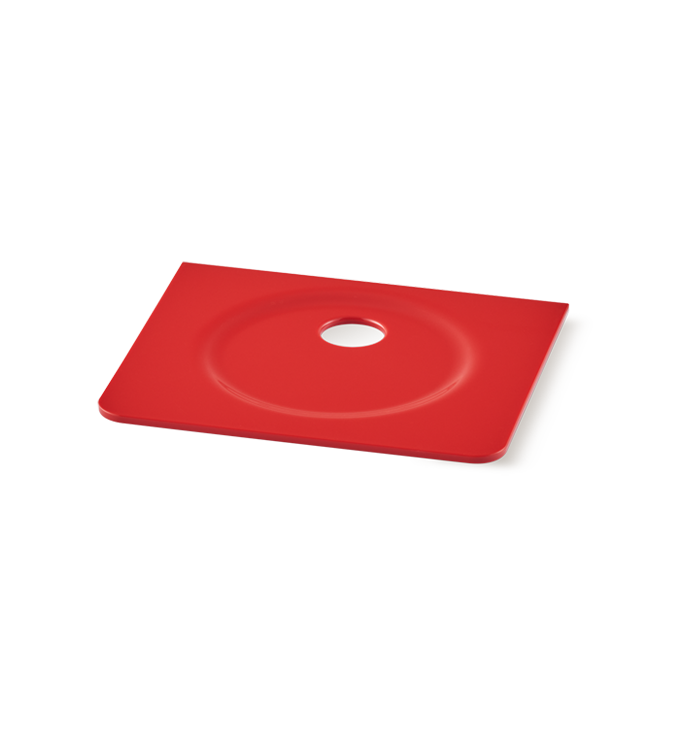 Red cup holder for the Iperespresso Y3 coffee machine mod. 643