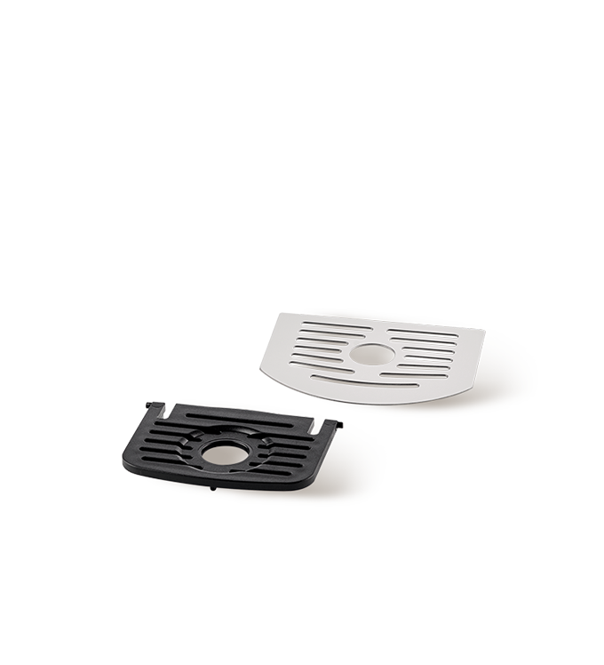 Kit portatazas negro para taza de café espresso y rejilla en acero inoxidable para máquina de café ESE