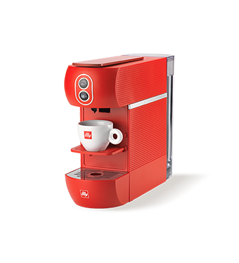 Koffiemachine voor E.S.E. servings koffiepads - illy Easy Rood