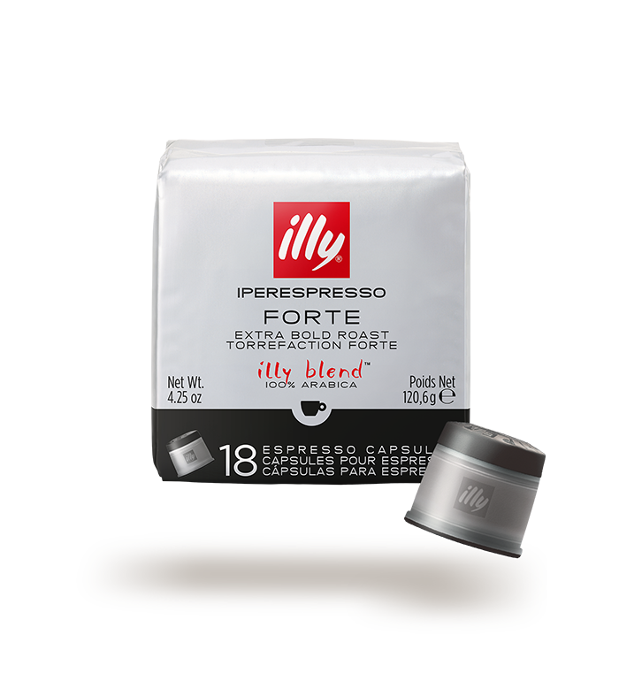 Café illy Cápsula Iperespresso Forte - 18 un image number 0