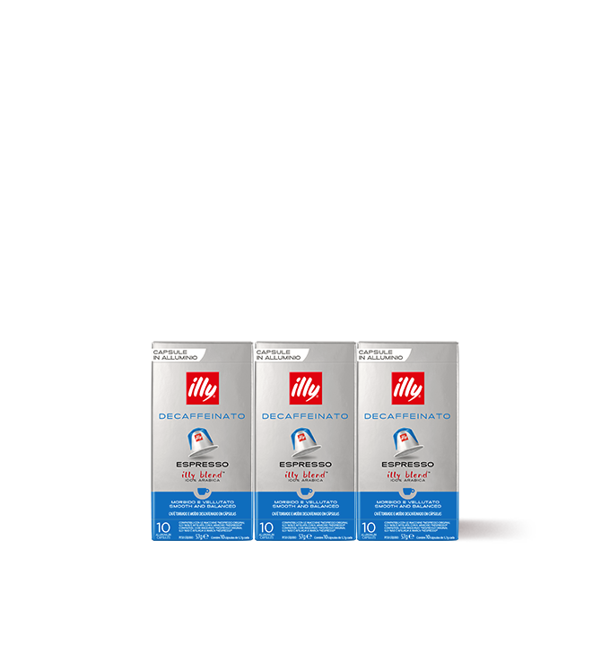 Set di 3 caffè in capsule compatibili DECAFFEINATO
