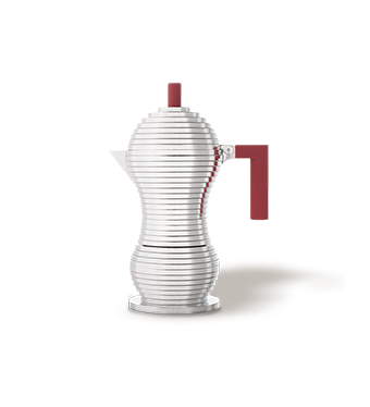 Moka Pot Alessi Pulcino - 1 Cup - Red