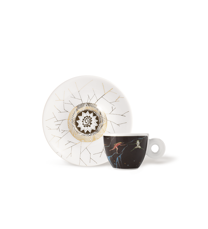 SET DE 2 TAZAS PARA CAFÉ ESPRESSO: LA ILLY ART COLLECTION PARA LA BIENNALE ARTE 2024 image number 0