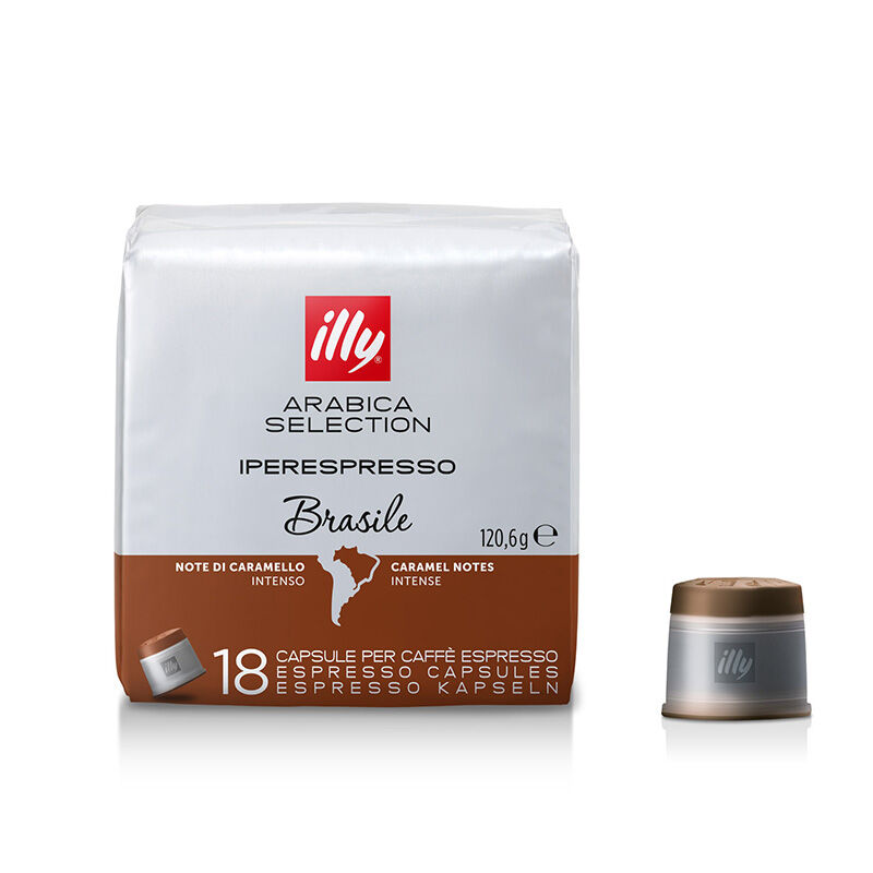Café en capsules Iperespresso - Arabica Selection Brésil - 18 unités