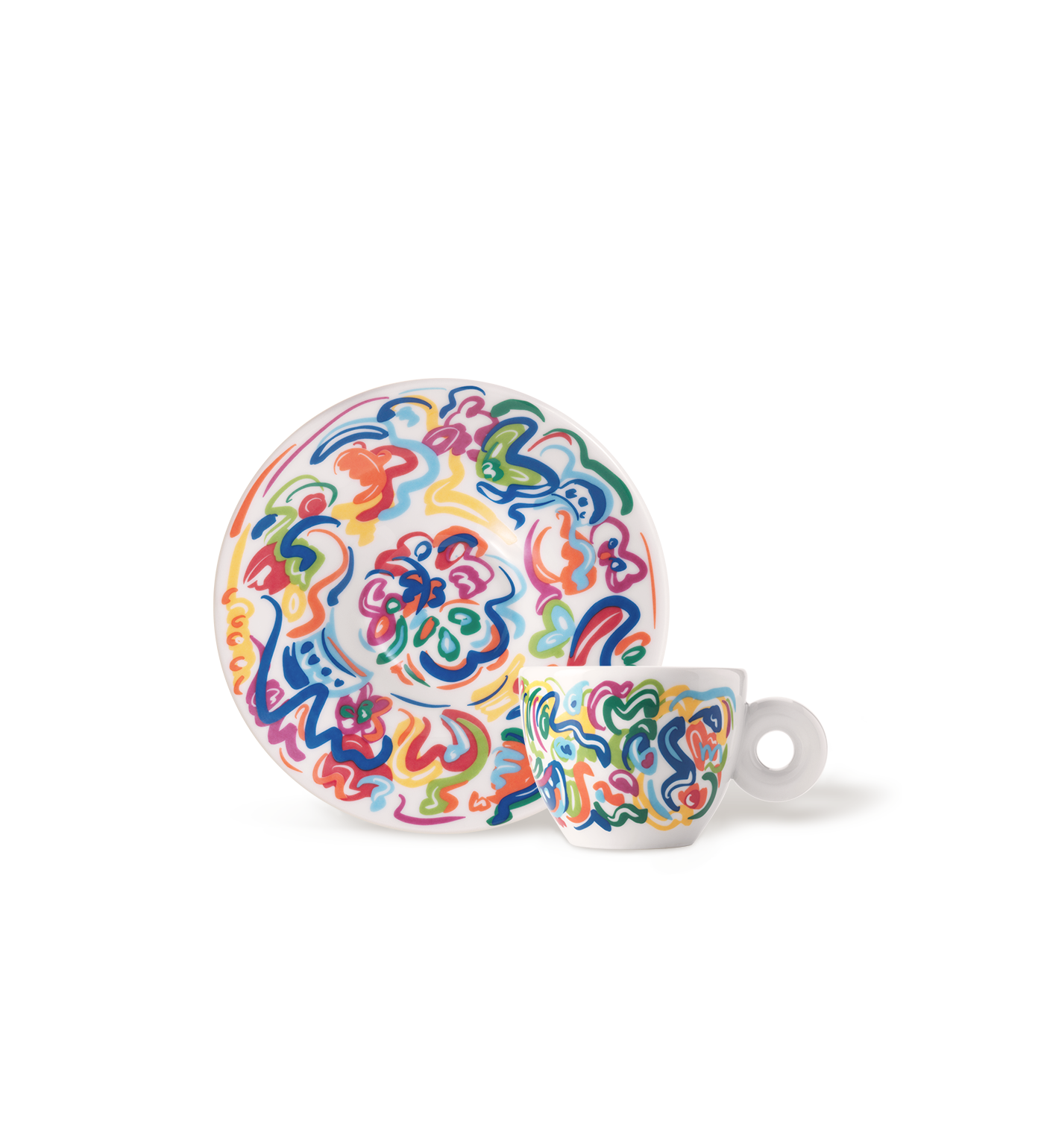 SET OF 2 ESPRESSO CUPS - SOL CALERO ART COLLECTION