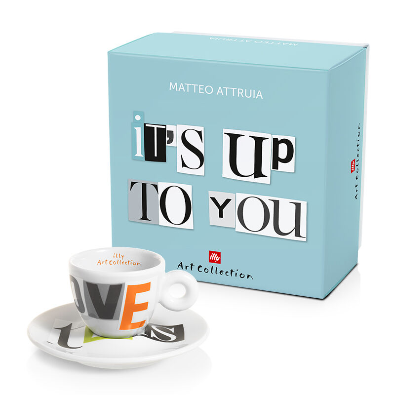 illy Art Collection Matteo Attruia - cup LOVE