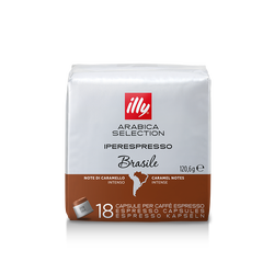 Café illy Cápsula Iperespresso Arabica Selection Brasil- 18 un