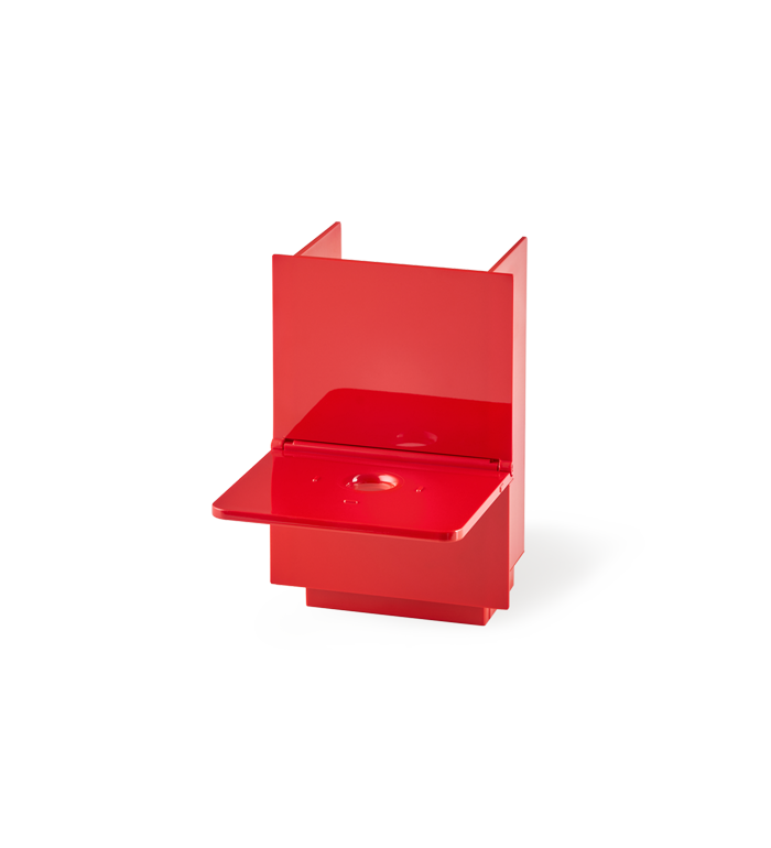 Y3 used capsule holder in red with cup holder mod. 640, 641, 642 image number 0