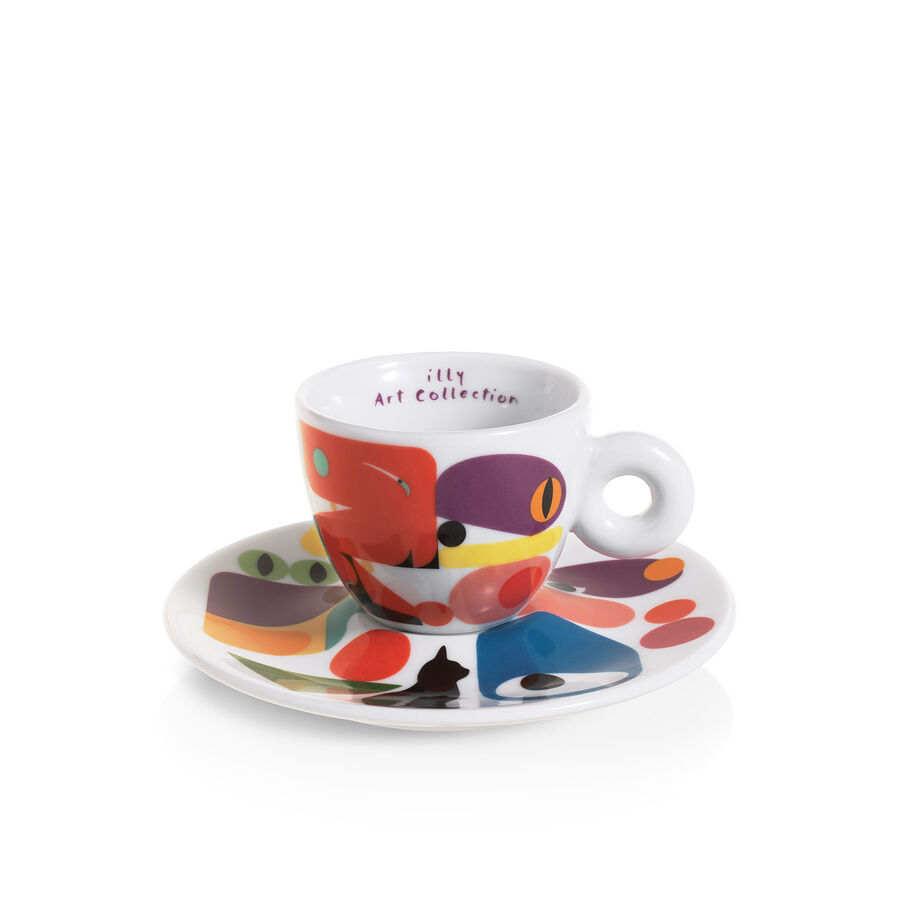 illy Art Collection design dedicato alla Biennale Arte di Venezia - 4 tazzine da Caff&egrave; espresso
