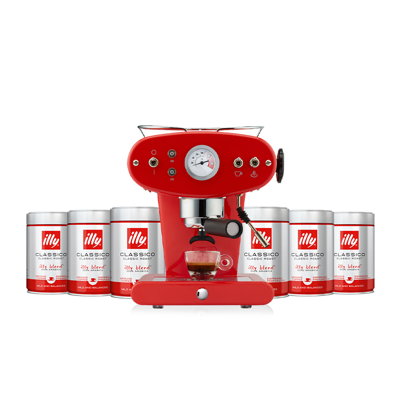 Promo Macchina illy X1 e caffè macinato CLASSICO