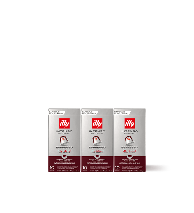 INTENSO coffee in compatible capsules, set of three