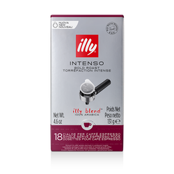 Café illy Sachês E.S.E. Intenso - 18un