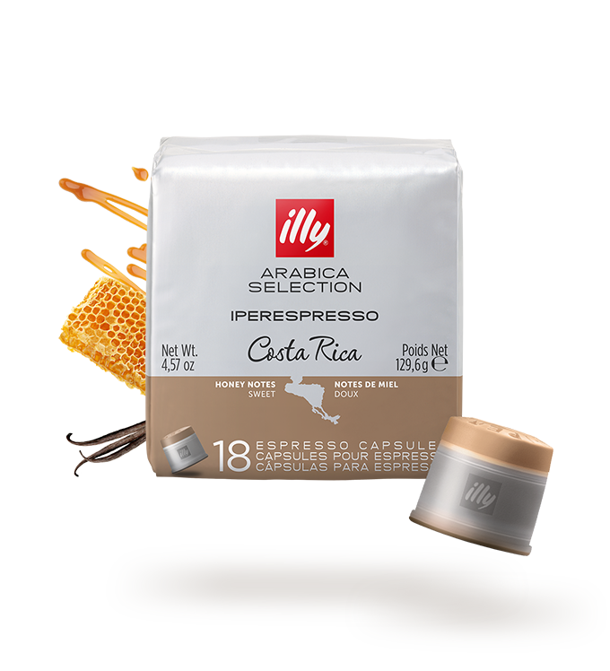 Café illy Cápsula Iperespresso Arabica Selection Costa Rica - 18 un