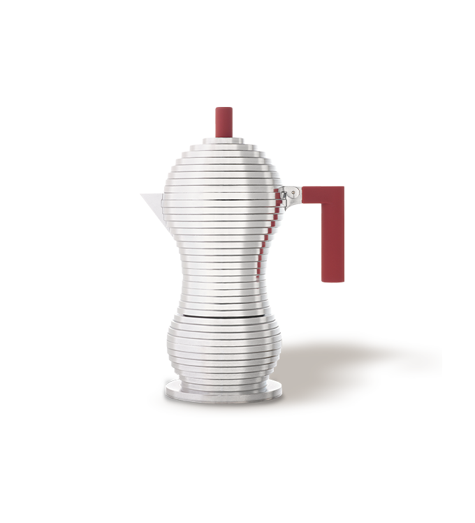 Moka Pot Alessi Pulcino - 1 Cup - Red