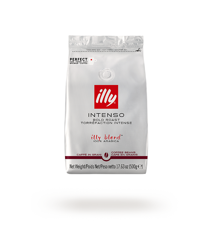 Whole Bean Coffee Intenso - Medium Roast - 500G Bag - 6-Pack