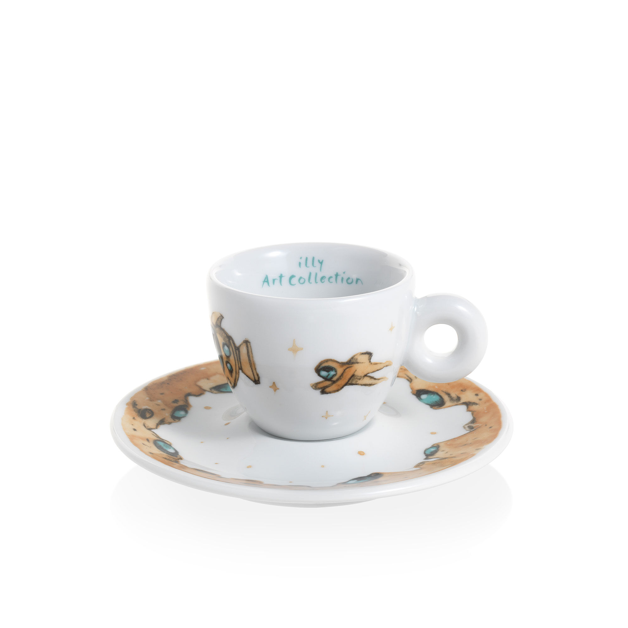 Max Petrone Set of 2 Espresso Cups illy