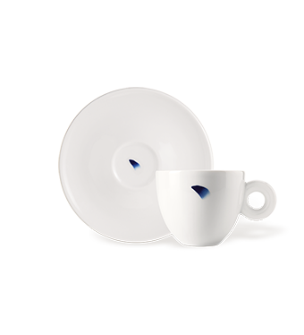 Set of 2 Cappuccino Cups - the Lee Ufan illy Art Collection