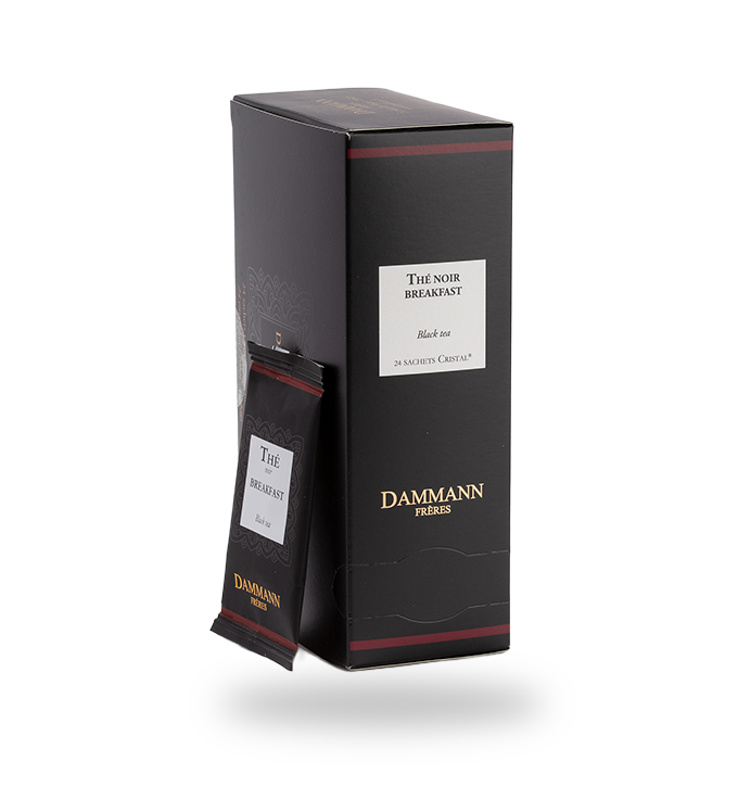 Dammann Strong Breakfast Black Tea &ndash; 4x24 Cristal&reg; Sachets