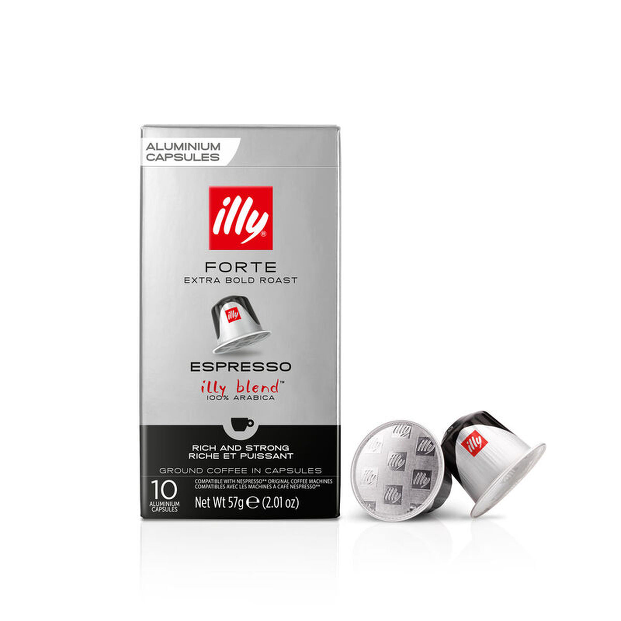 Kompatible Kaffeekapseln Starke Rostung Illy Shop