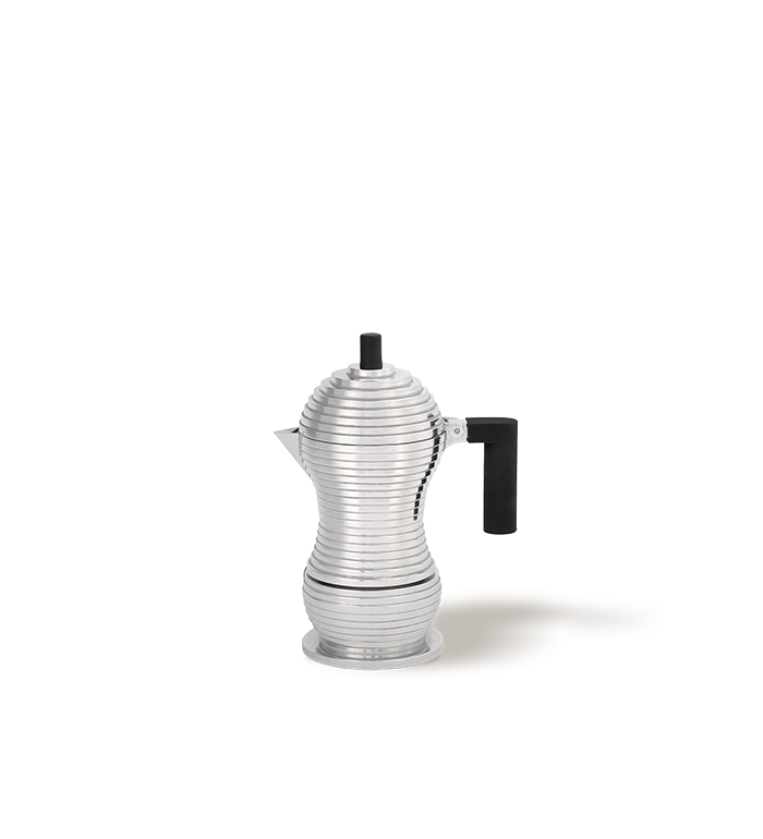 Caffettiera da 1 tazza – Moka per fornello a gas Alessi Pulcina image number 0