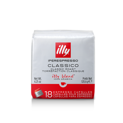 Café illy Cápsula Iperespresso Clássico - 18 un
