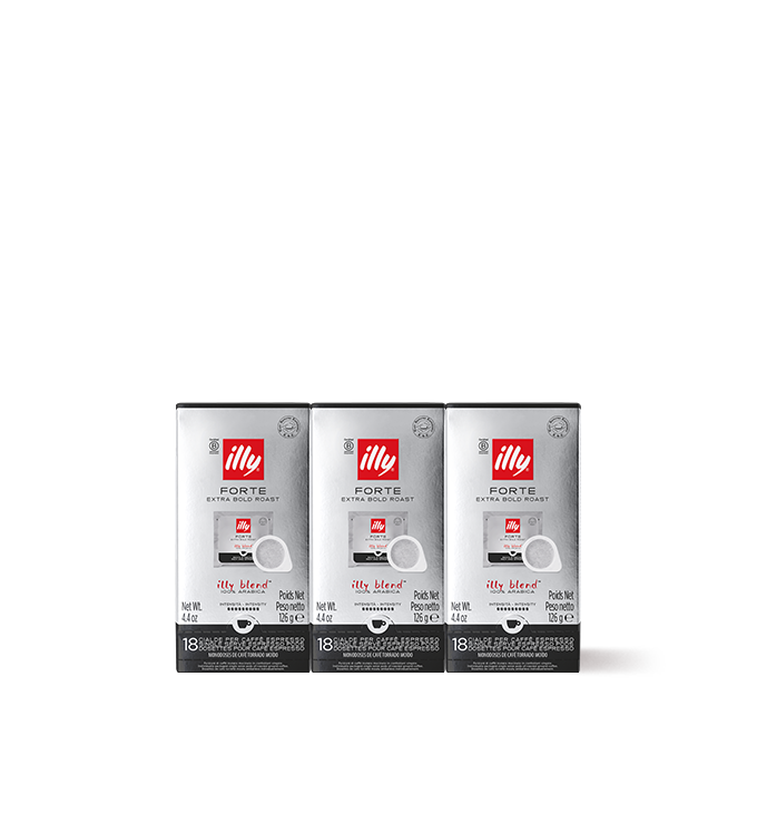 E.S.E. Koffiepads - FORTE, set van 3