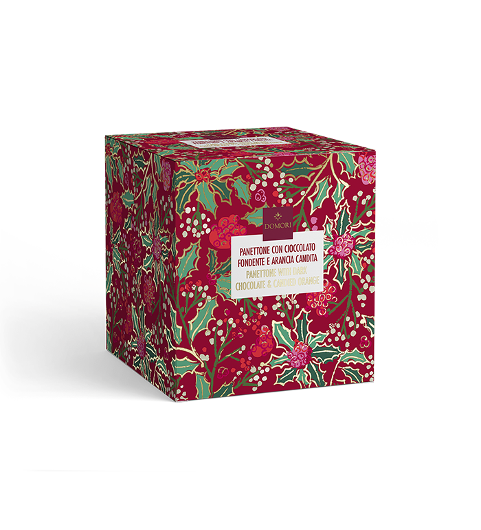 Panettone con gocce di cioccolato e arancia  ​ image number 0