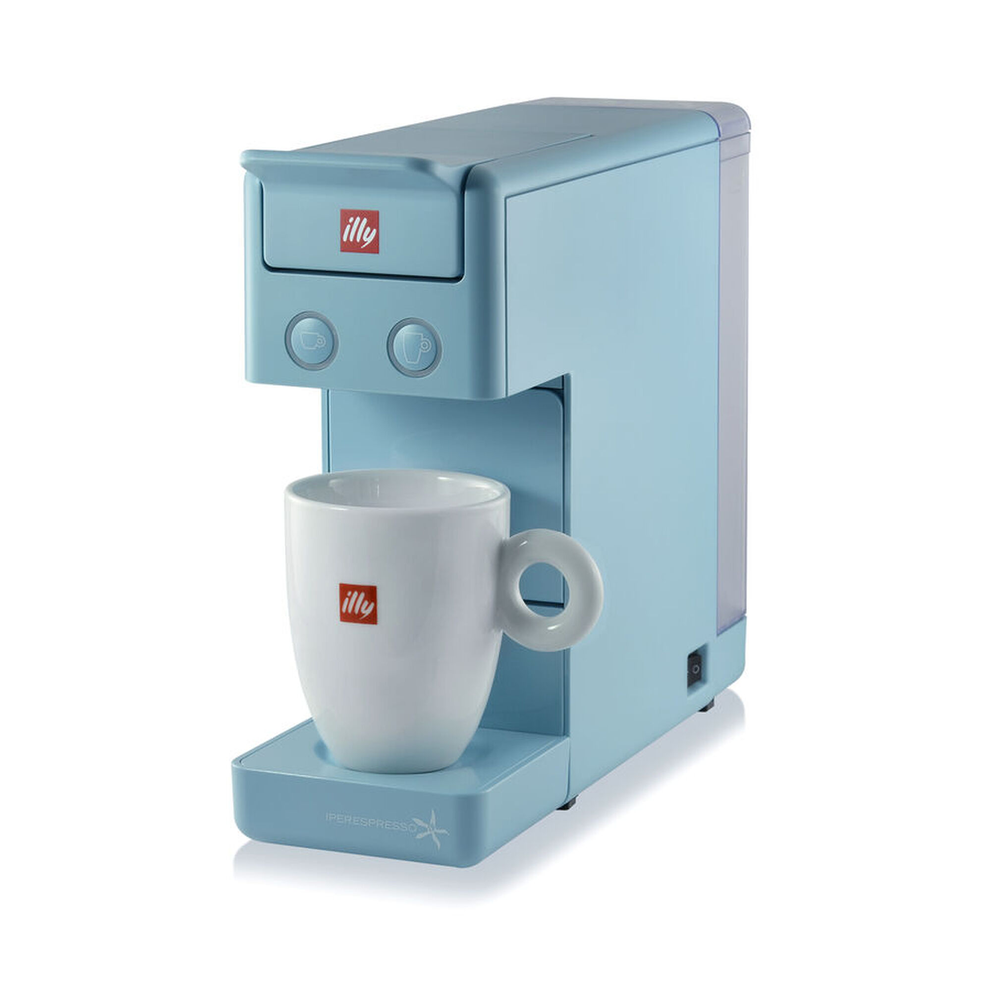 Máquina de Café illy Y3.2 120v Azul + 6 latas de Café illy