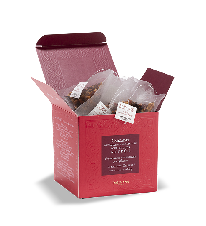 Dammann Carcadet Nuit d&rsquo;&eacute;t&eacute; &ndash; Cristal&reg; Sachets image number 0