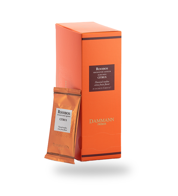 Dammann  Rooibos Citrus Herbal Tea &ndash; Cristal&reg; Sachets