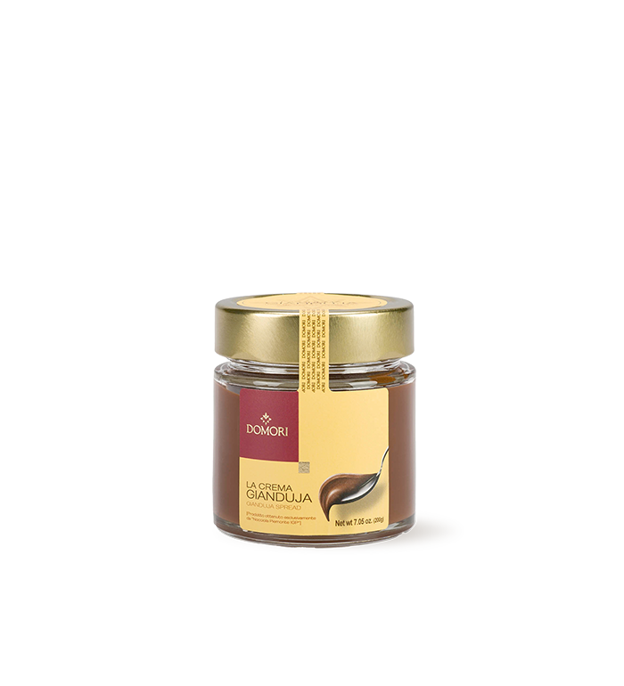 Crema spalmabile Domori alla gianduja da 200gr image number 0