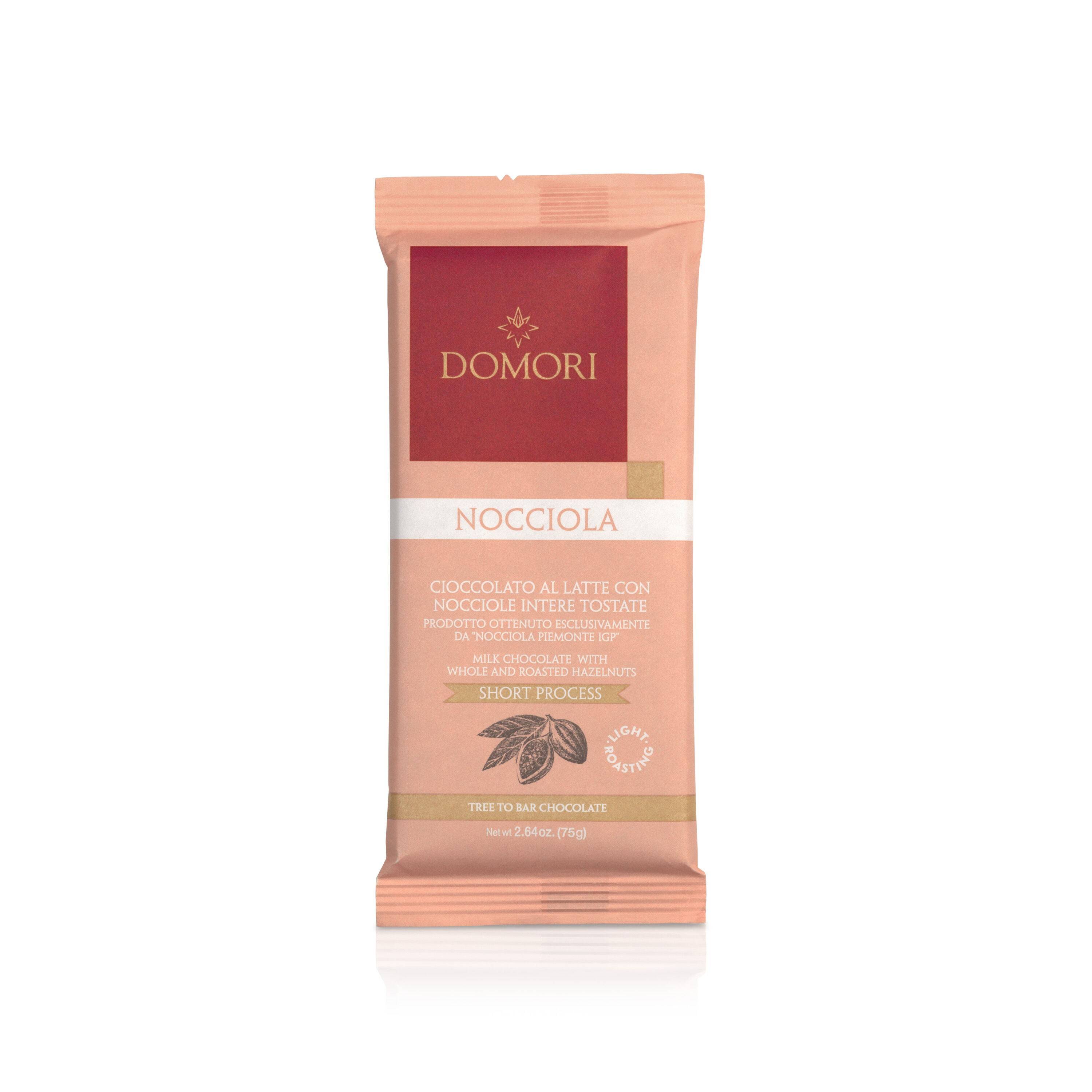 Cioccolato con nocciole intere