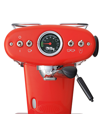 X1 Anniversary E.S.E. Pod & Ground Espresso Machine - Red