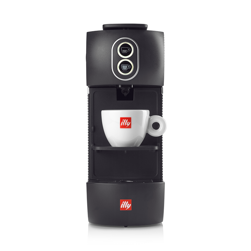 illy easy – Koffiemachine voor E.S.E. servings koffiepads Zwart