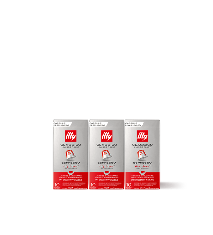 CLASSICO coffee in compatible capsules, set of three