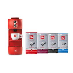 Promoção Mês do Café - Compre uma máquina EASY e ganhe 72 sachês de café Arábica grátis - Vermelha 120v