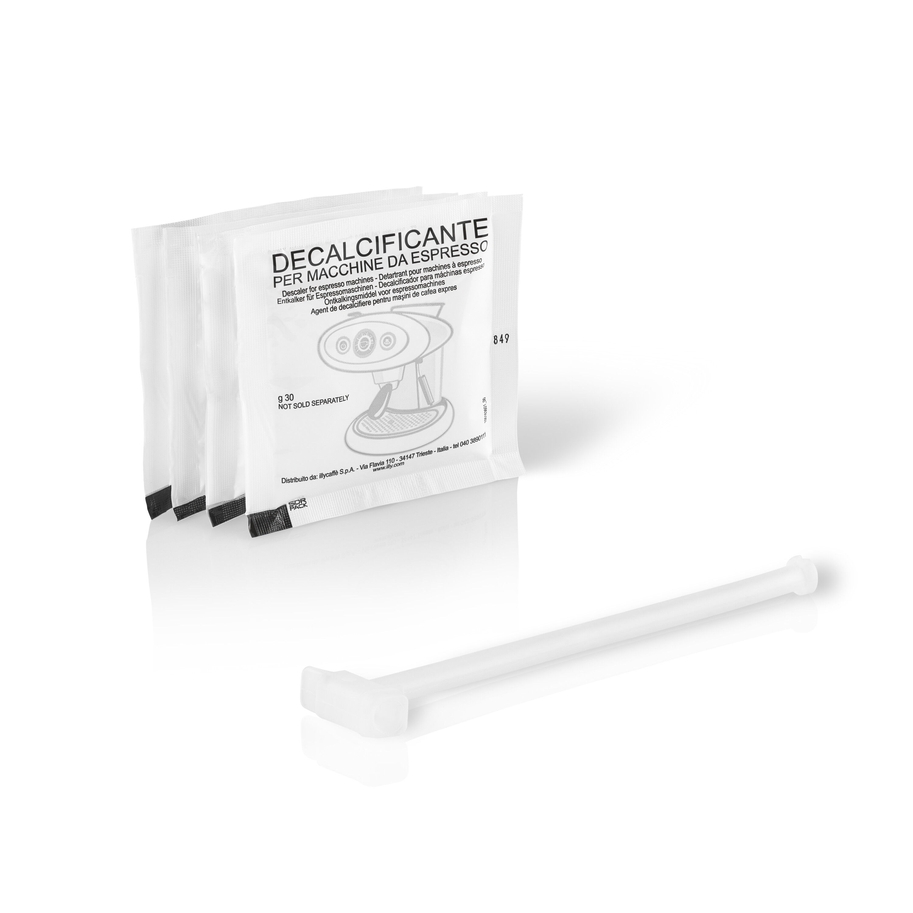 Tubo aspiralatte per la macchina da caffè Iperespresso Y5 Milk e 4 bustine di decalcificante