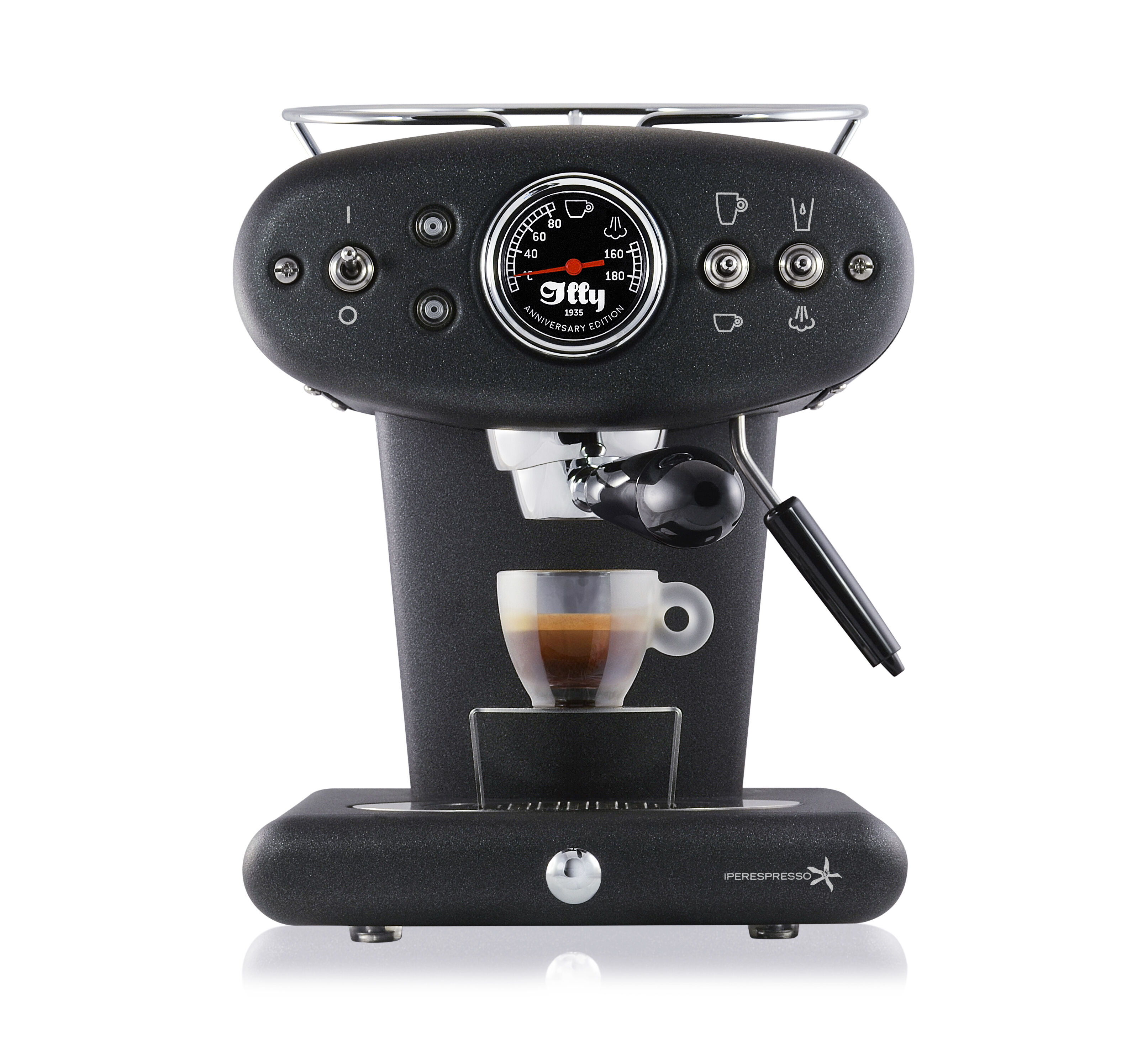 Espresso & Coffee Machine - X1 iperEspresso Anniversary 1935 Cast Iron