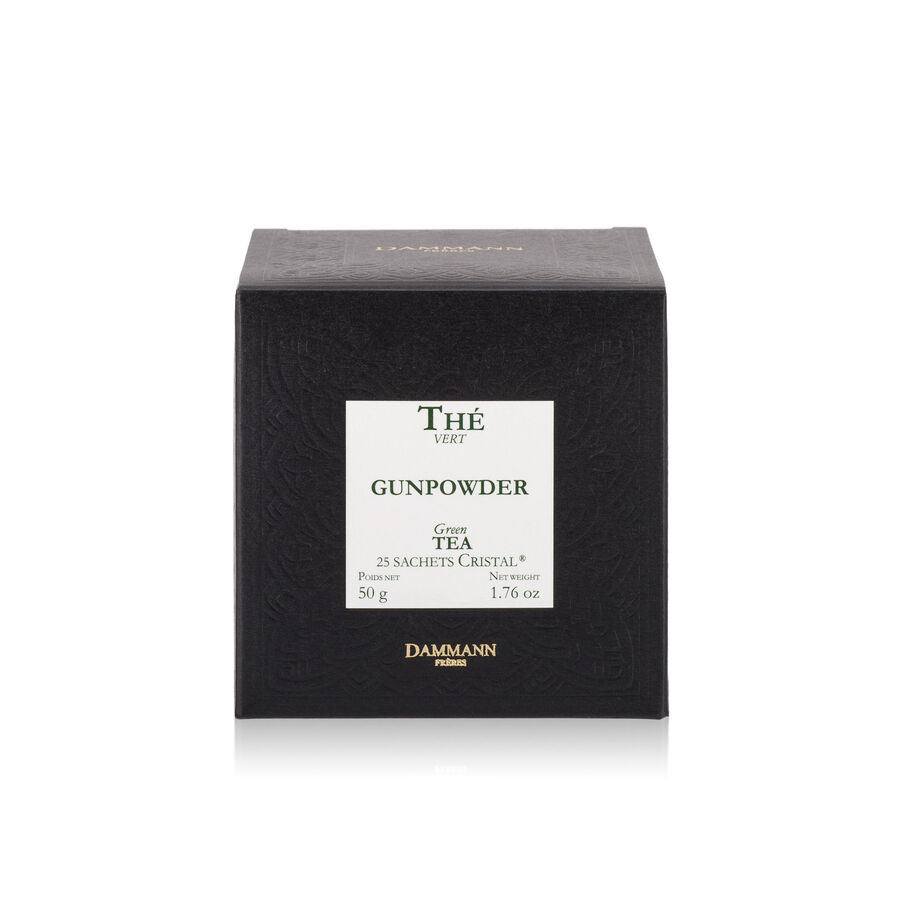 T&eacute; Dammann Gunpowder - 25 filtri cristal