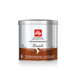Café illy Cápsula iperEspresso Arabica Selection Brasil- 21 un