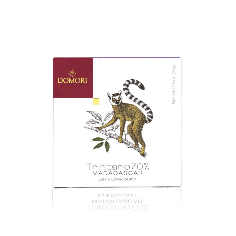 Tavoletta di cioccolato fondente 70% di Cacao del Madagascar 50gr
